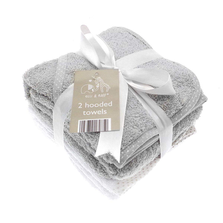 Online Kitchenware Pack of 2 white and Grey Elli and