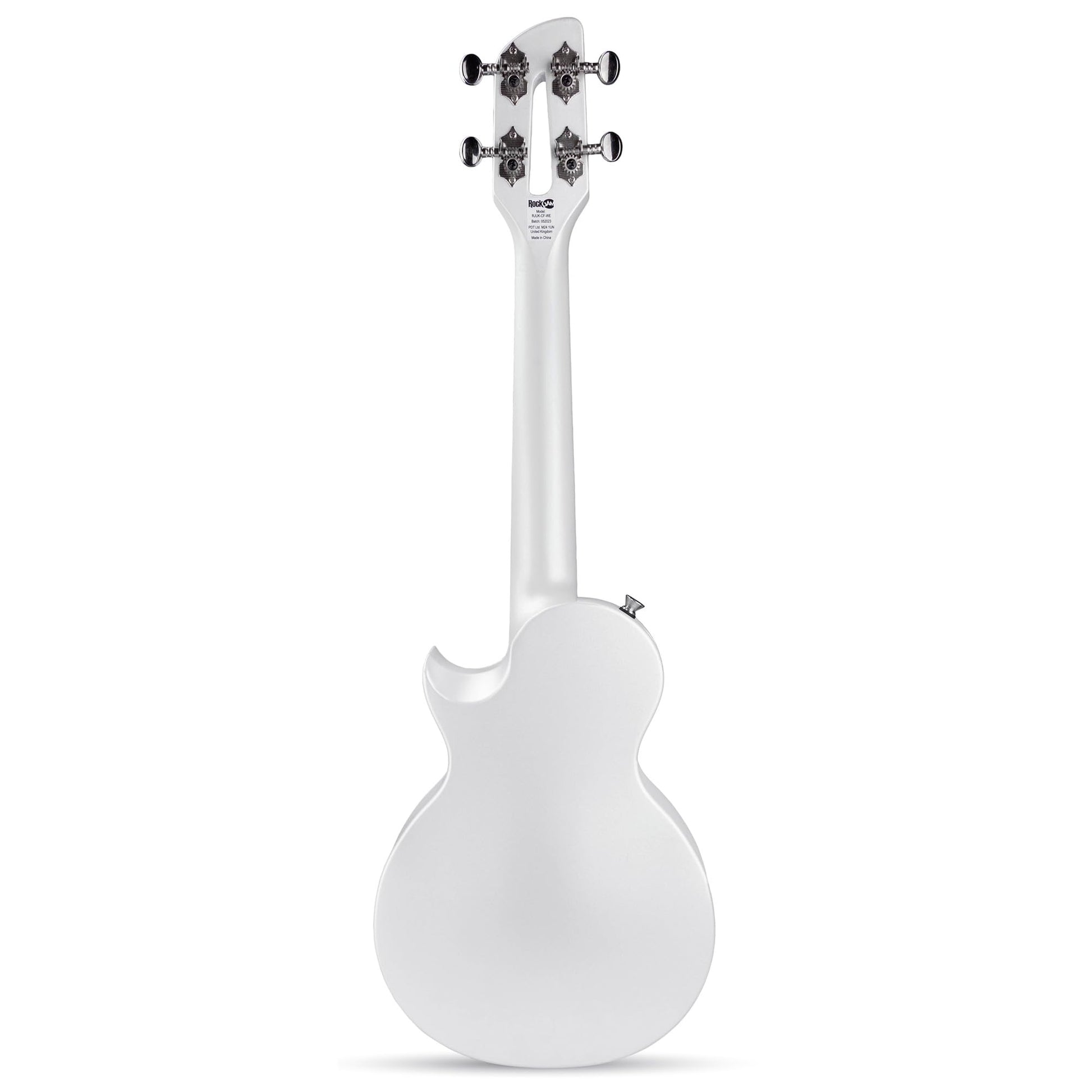 RockJam Carbon Fibre Ukulele 23-Inch Concert with Hard Case, Capo & Strap