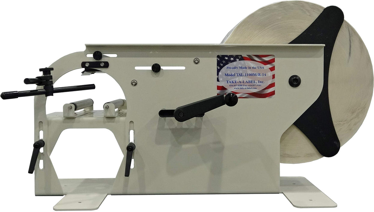 Take-a-Label TAL-1100MR Manual Round Bottle Label Applicator