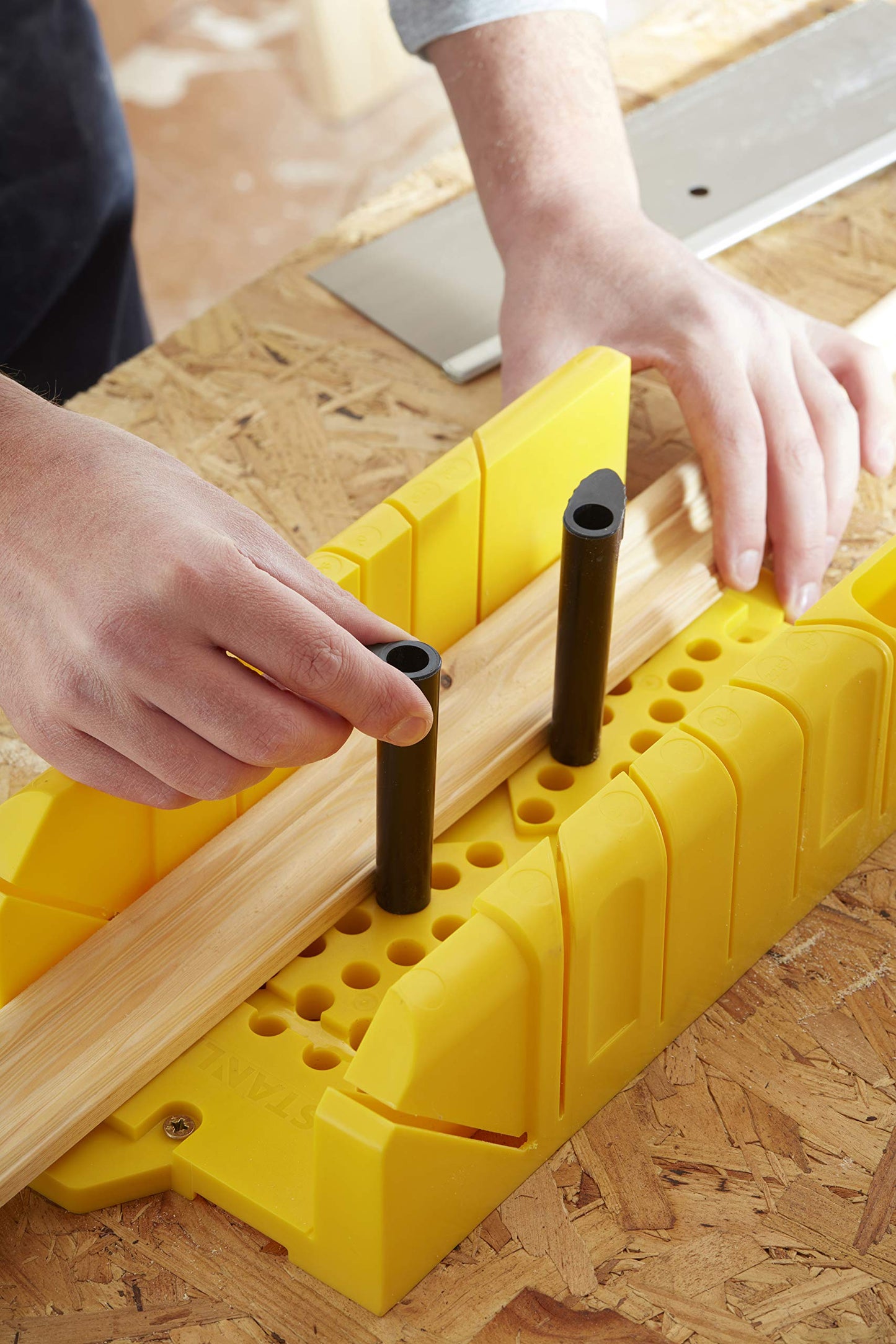 Stanley Clamping Mitre Box & Tenon Saw STA120600 Durable Precision Cutting Tool