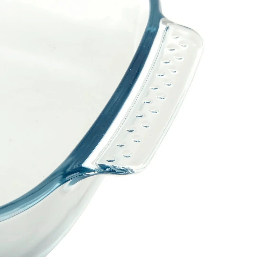 Pyrex Rectangular Classic Roaster Glass Dish 35 x 23cm Easy Grip Handles
