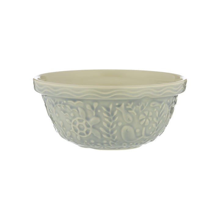 Mason Cash 2 Litre Nautical Mixing Bowl Light Blue Earthenware Sealife Design
