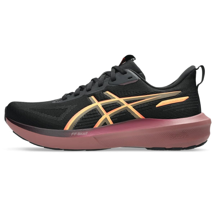 ASICS Women's GT-1000 14 Running Shoes Black Vivid Coral Size 5