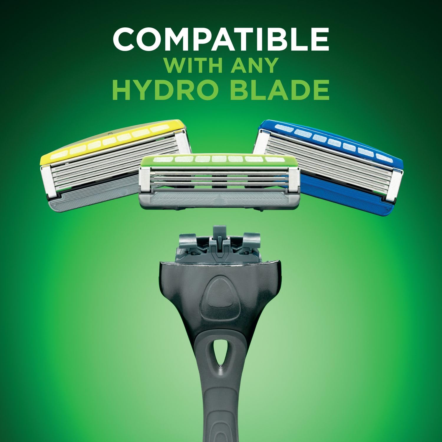 Wilkinson Sword Hydro 3 Razor For Men - Handle + 5 Blades