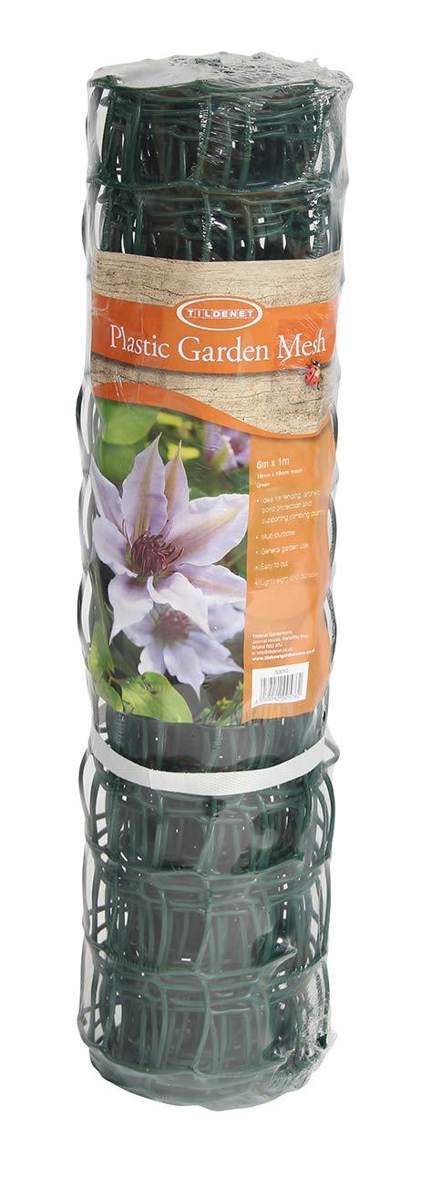 Bosmere Tildenet 19mm Garden Mesh 1m x 6m Strong Plastic Netting