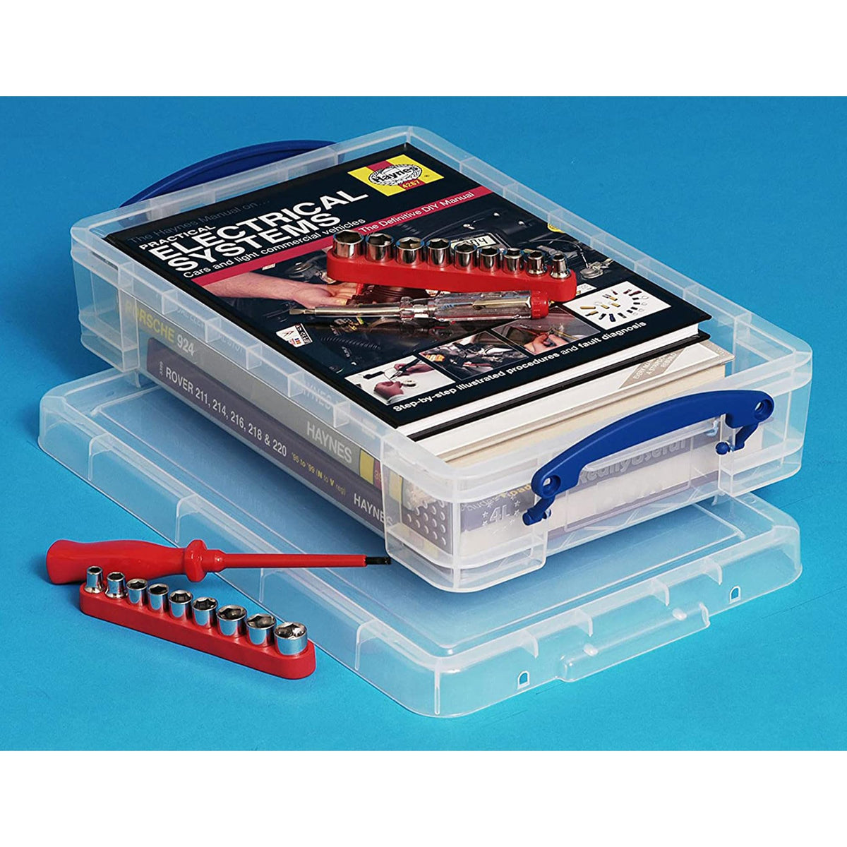 Really Useful Box 4 Litre Clear Plastic Storage Container