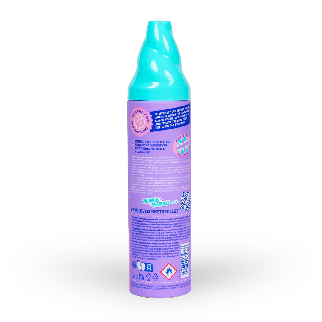 I LOVE Cosmic Candy Whipped Shower Foam Sweet Scented Body Wash 250ml