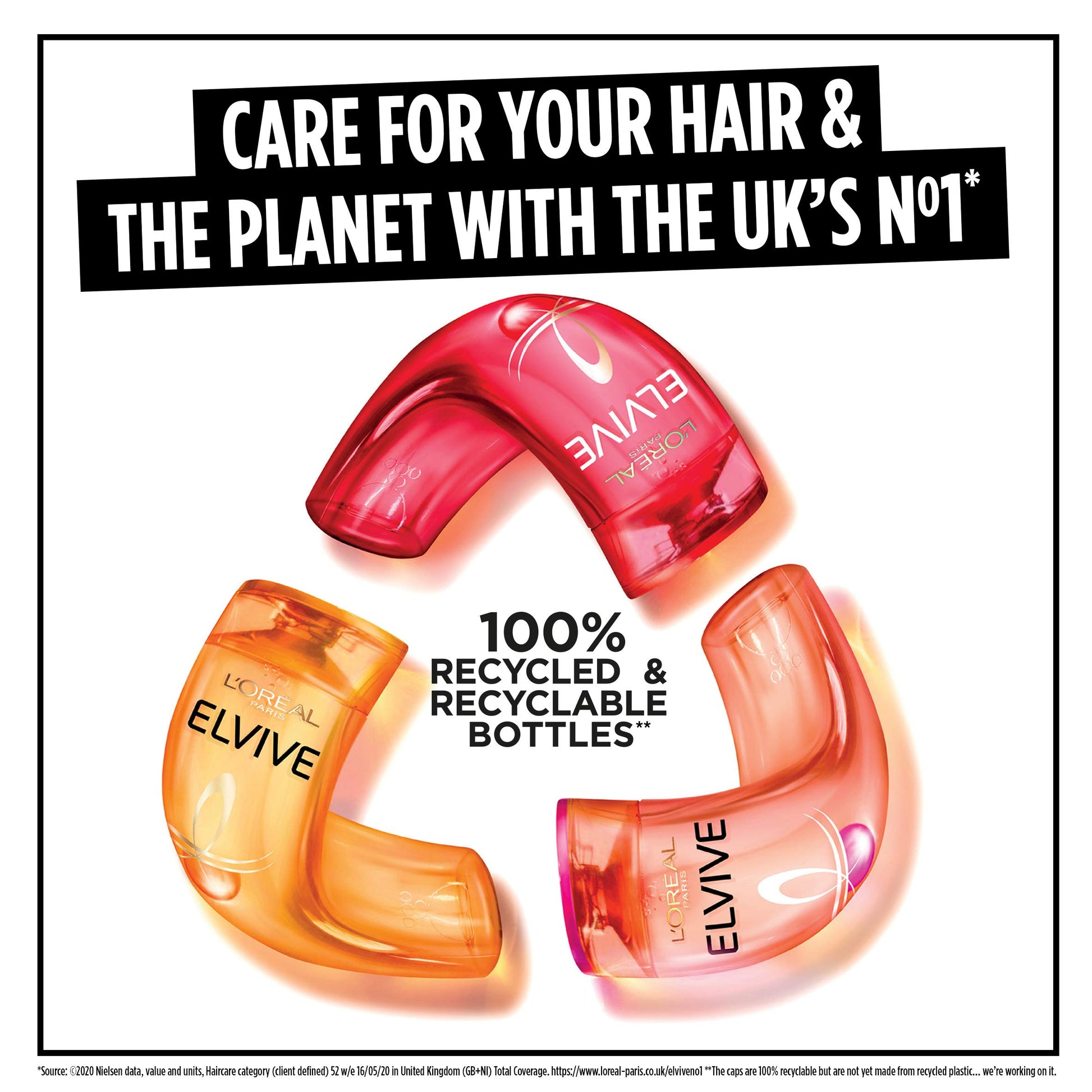 L'Oreal Elvive Extraordinary Oil Shampoo 3x 400ml & Conditioner 3x300ml Set