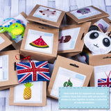 Trimits Felt Decoration Kit 6cm Rainbow Pre-Cut Shapes Craft