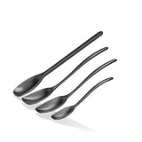 Rosti Classic 4 Piece Cooking Spoon Set, Black