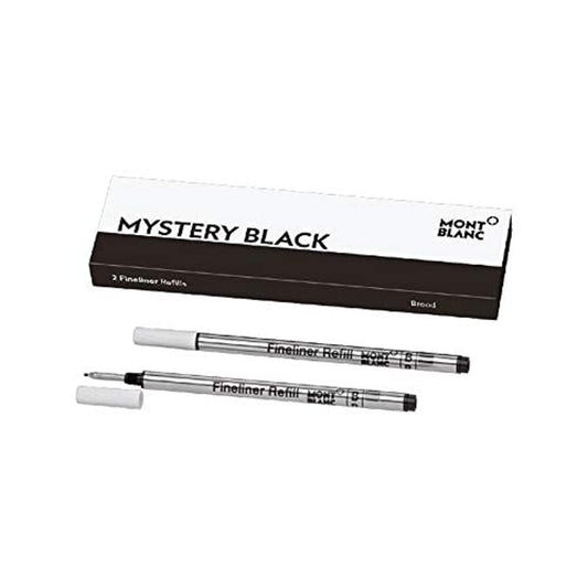 Montblanc Fineliner Refill B Mystery Black Twin Pack