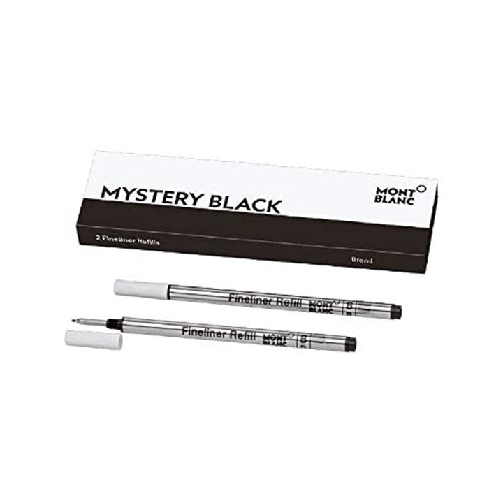 Montblanc Fineliner Refill B Mystery Black Twin Pack