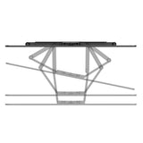 Hama FULLMOTION Ultraslim TV Wall Mount 90 Inch 400x600cm Black