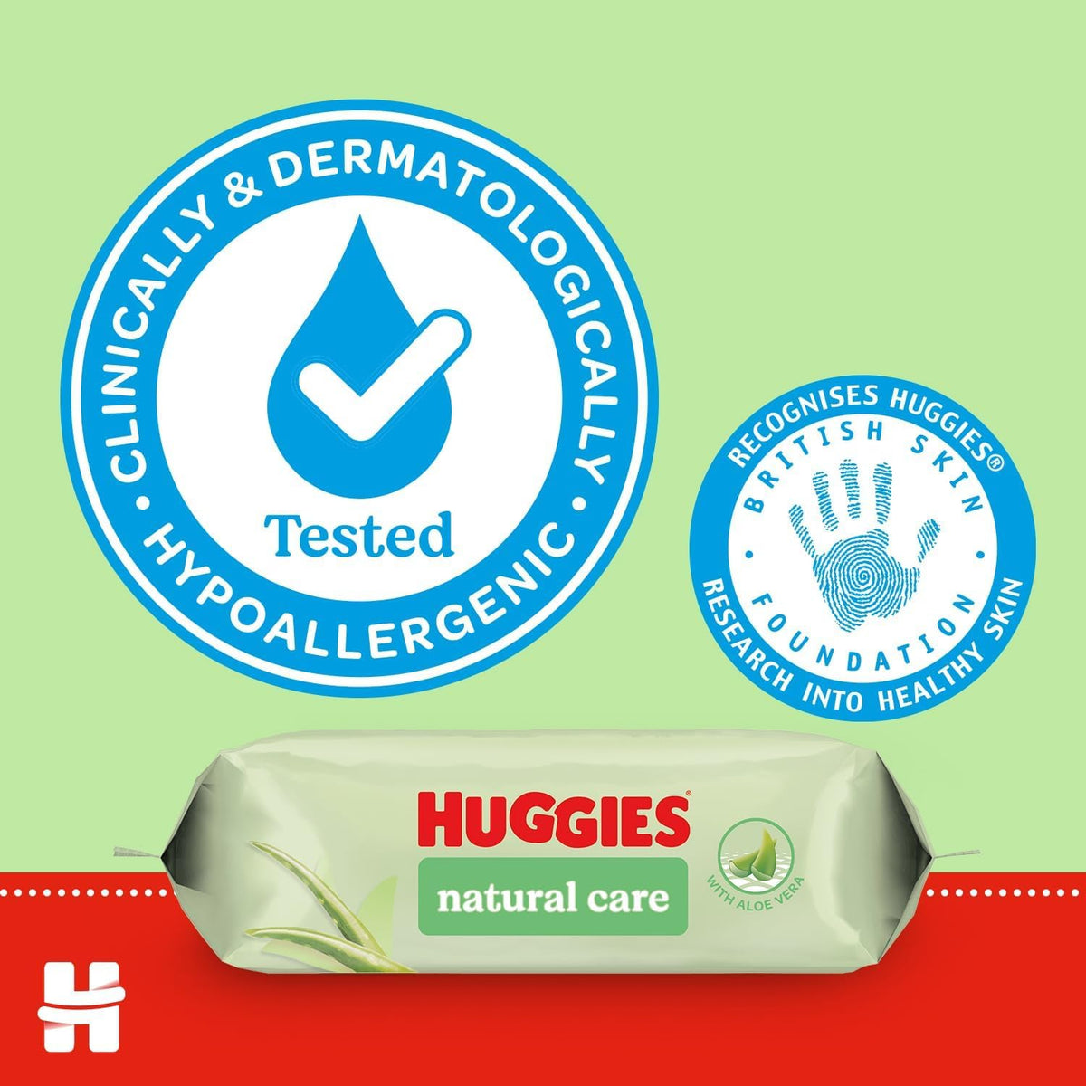 Huggies Natural Care Baby Wipes 12 x 48 Pack | 576 Wipes