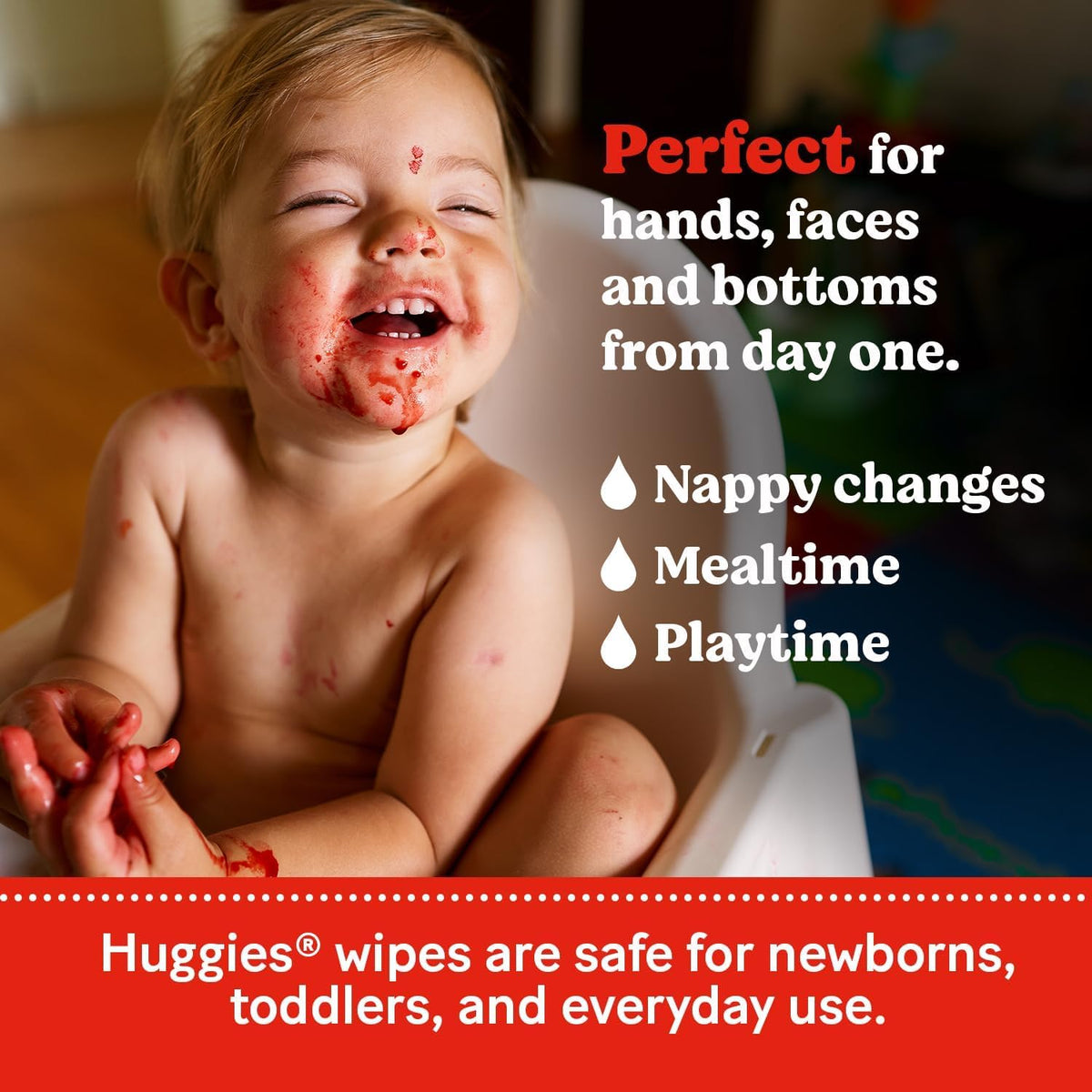 Huggies Natural Care Baby Wipes 12 x 48 Pack | 576 Wipes