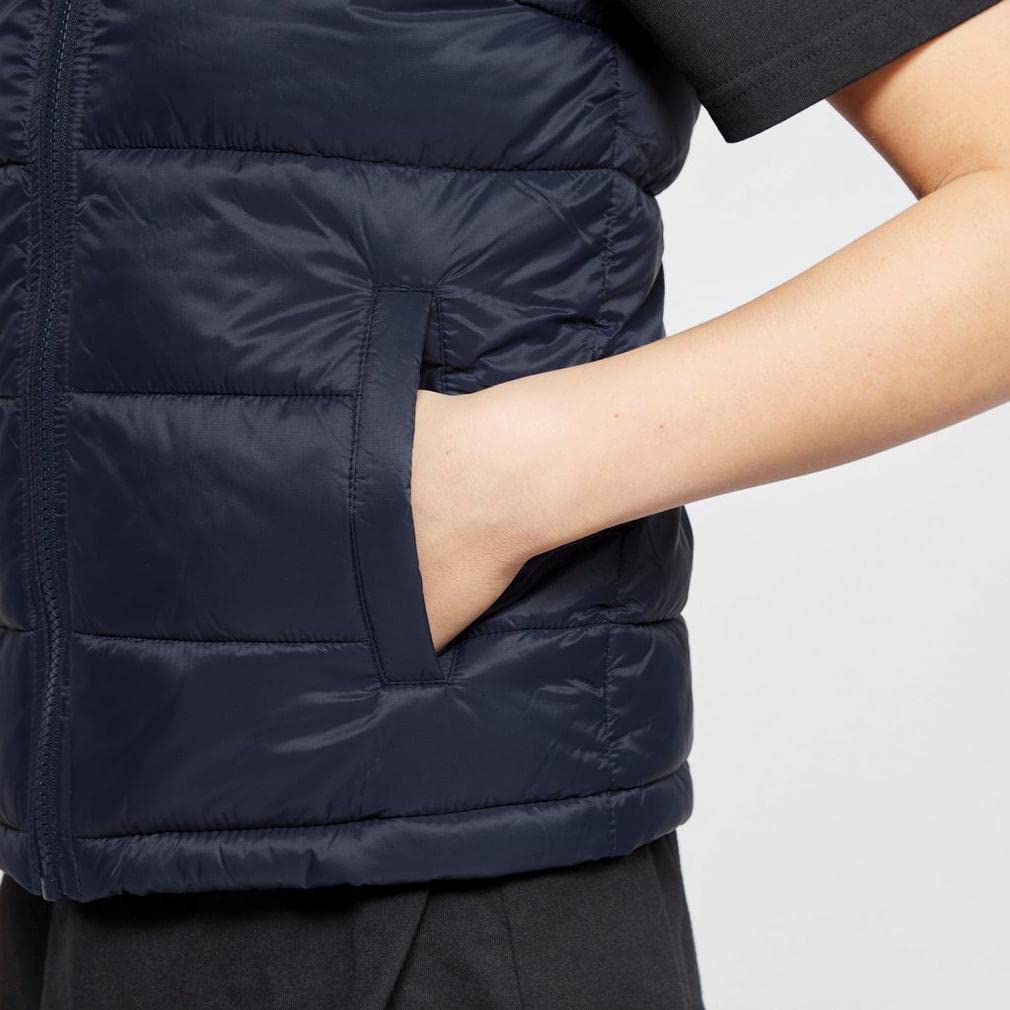 Berghaus Kid's 11-12yrs Burham Gilet with Hood, Water-Resistant Insulated Navy Boydwarmer