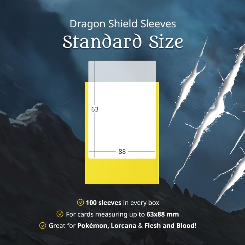 Dragon Shield Matte Dual Standard Size Card Sleeves 100pk