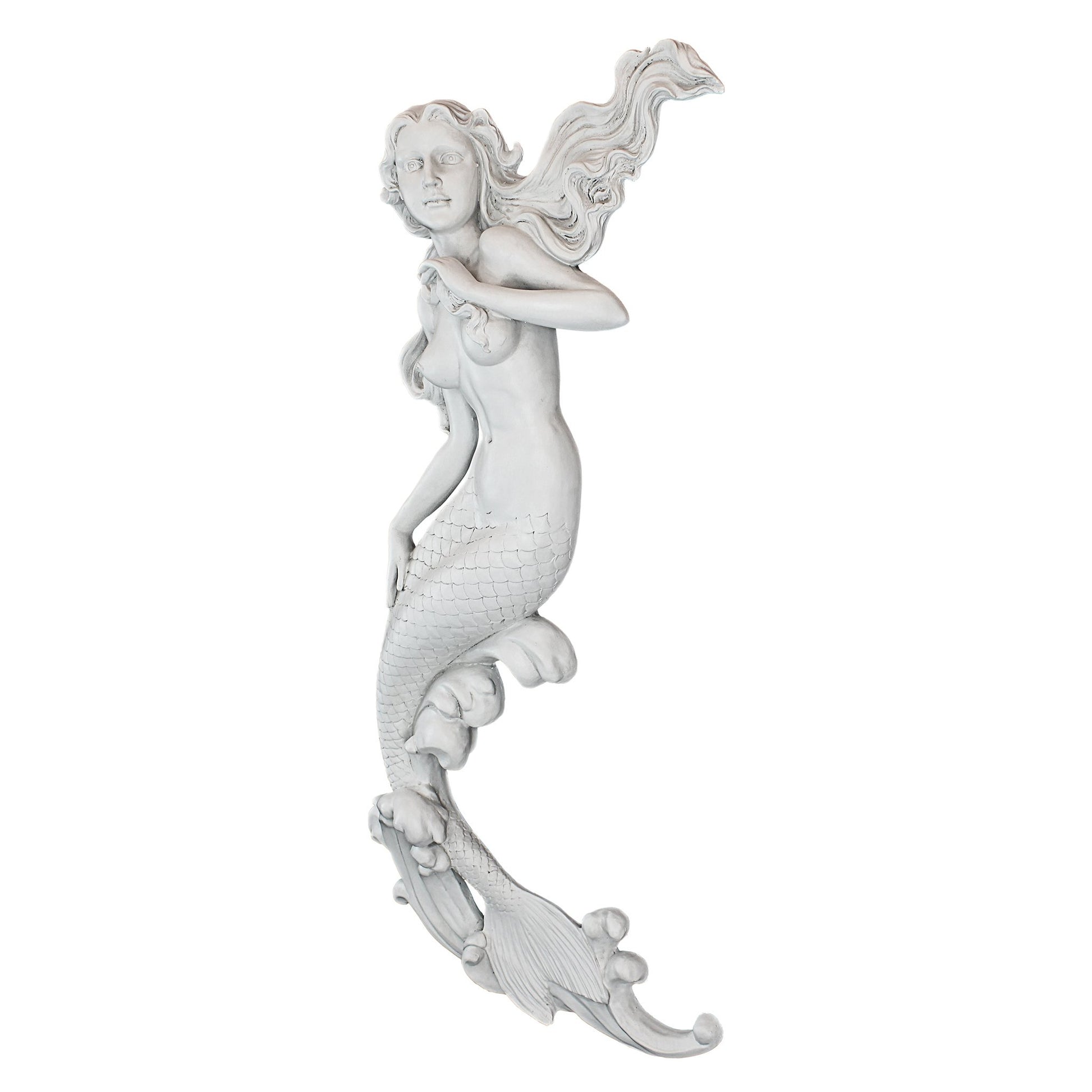 Design Toscano Mermaid of Langelinie Cove Wall Sculpture Antique Stone
