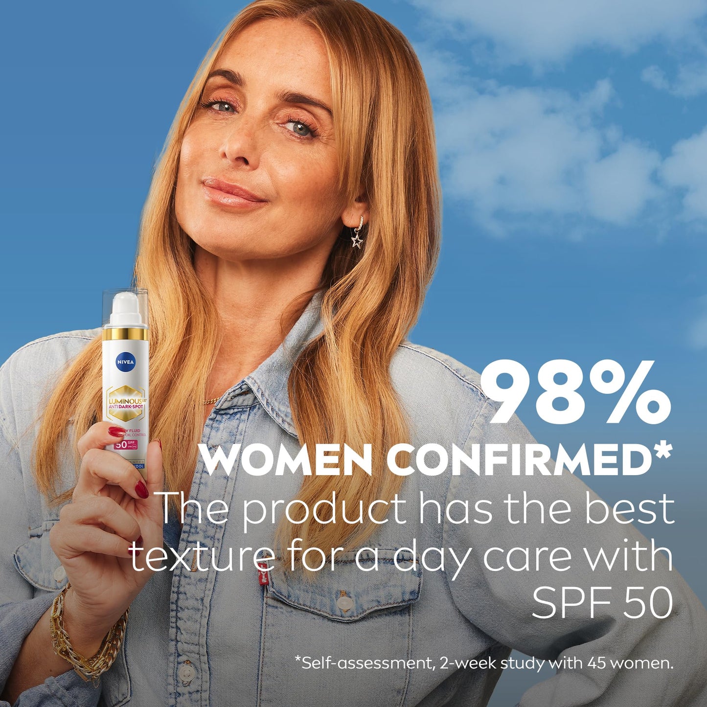 NIVEA Cellular Luminous 630 Anti Dark-Spot Daily UV Fluid SPF 50 40ml with Hyaluronic Acid