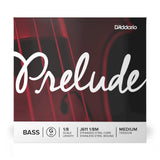 D'Addario Prelude Bass Single G String 1/8 Scale Medium Tension