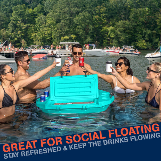 GoSports Cuddy 40QT Floating Cooler & Dry Storage Vessel