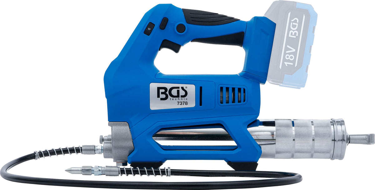 BGS 7378 Cordless Grease Gun 18V Without Rechargeable Battery