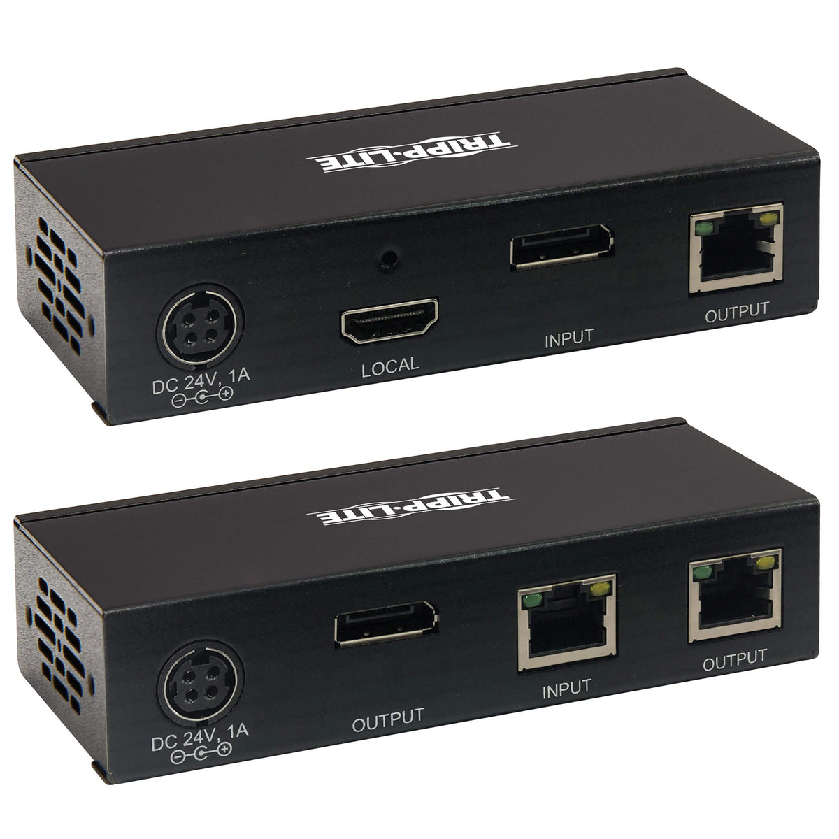 Tripp Lite DisplayPort Cat6 Extender Kit 1m - 4K Transmitter Receiver
