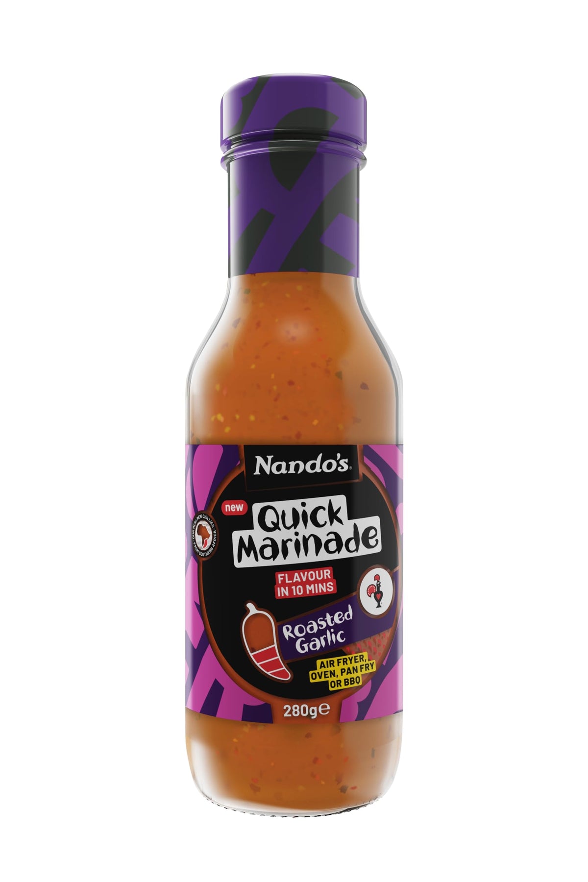 Nando's Peri Marinade Roasted Garlic 6 x 280g Quick Flavour