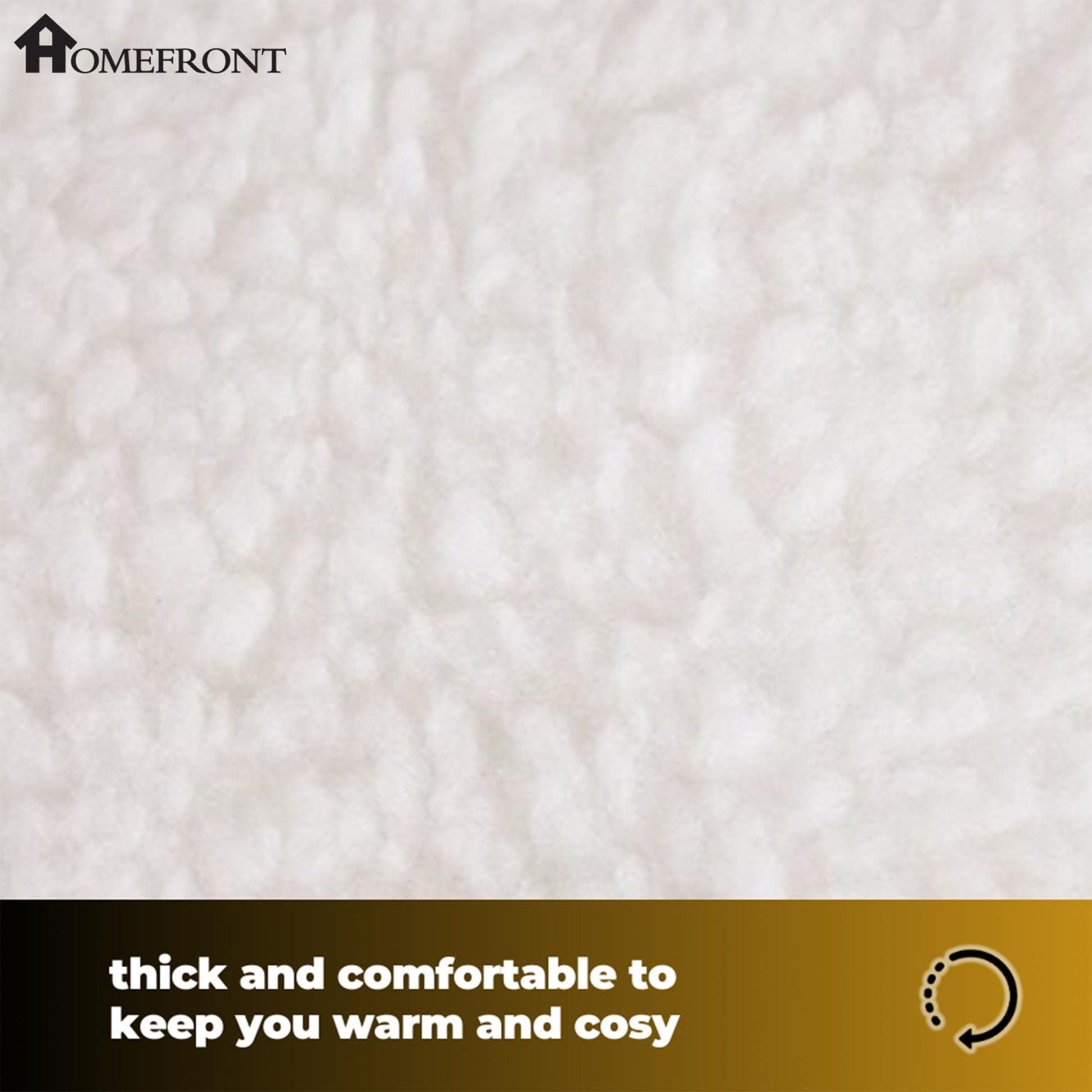 Homefront King Size Electric Blanket Dual Control Fitted Heated Mattress