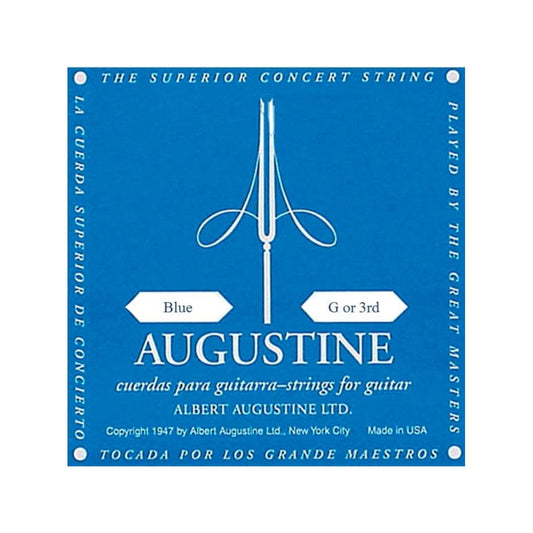 Augustine 3rd String Black Classical Guitar Nylon String
