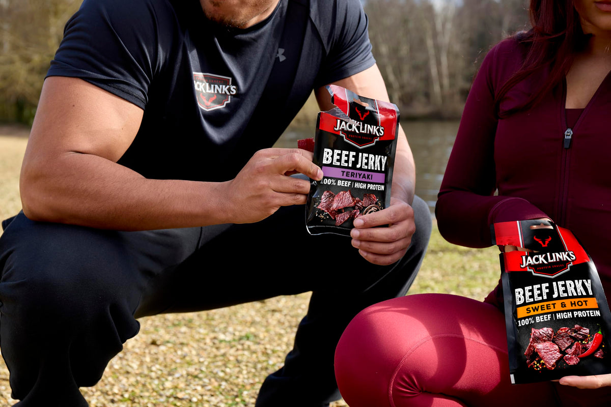 Jack Link's Beef Jerky Teriyaki 12 x 40g High Protein Snack