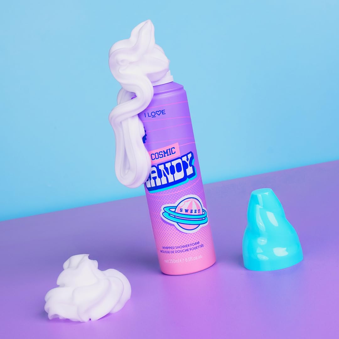 I LOVE Cosmic Candy Whipped Shower Foam Sweet Scented Body Wash 250ml