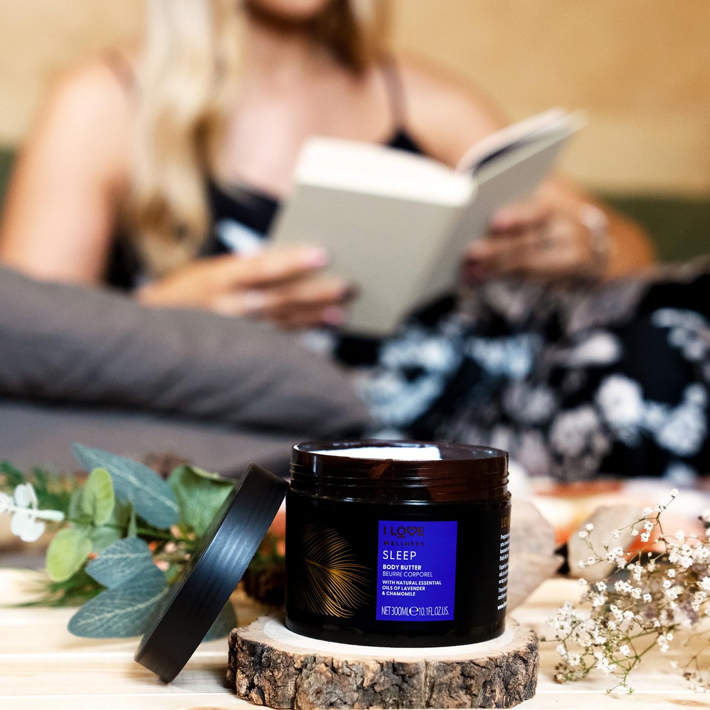 I LOVE Wellness Sleep Body Butter with Natural Essential Oils Of Lavender & Chamomile