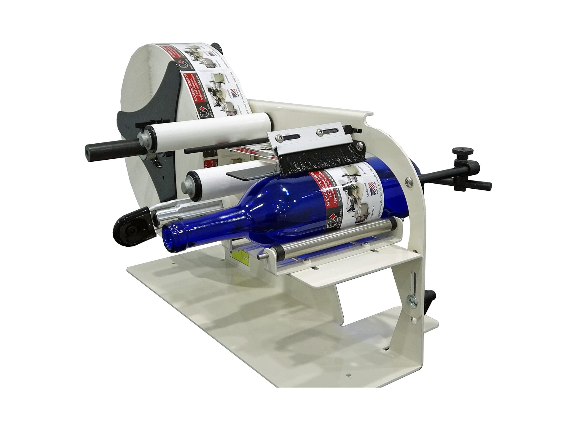 Take-a-Label TAL-1100MR Manual Round Bottle Label Applicator