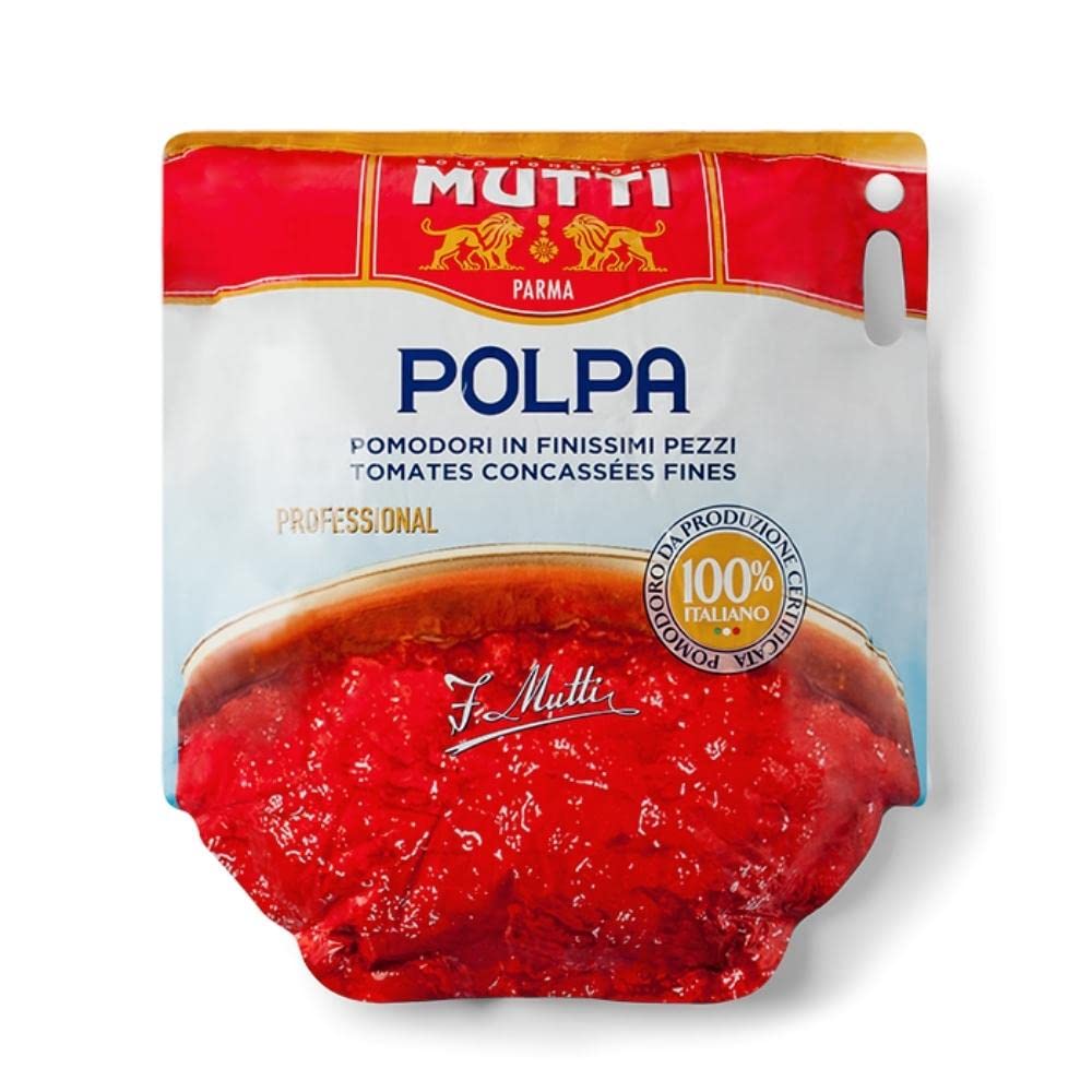 Mutti Finely Chopped Tomatoes 5000g - Italian Polpa