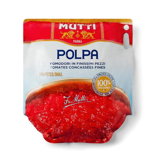 Mutti Finely Chopped Tomatoes 5000g - Italian Polpa