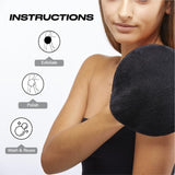 Face Halo Body Exfoliator and Polish Dual-Sided Mitt (pack of 2)