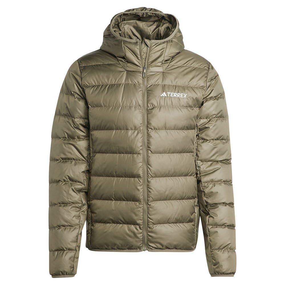 Adidas Multi Down Jacket Men's Olive Strata Size M