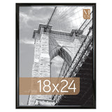 MCS Trendsetter 18x24 Poster Frame Black High-Gloss