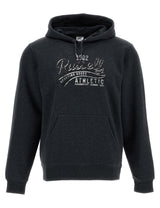 Russell Athletic Kids Pullover Hoody Sweatshirt Winter Charcoal Marl