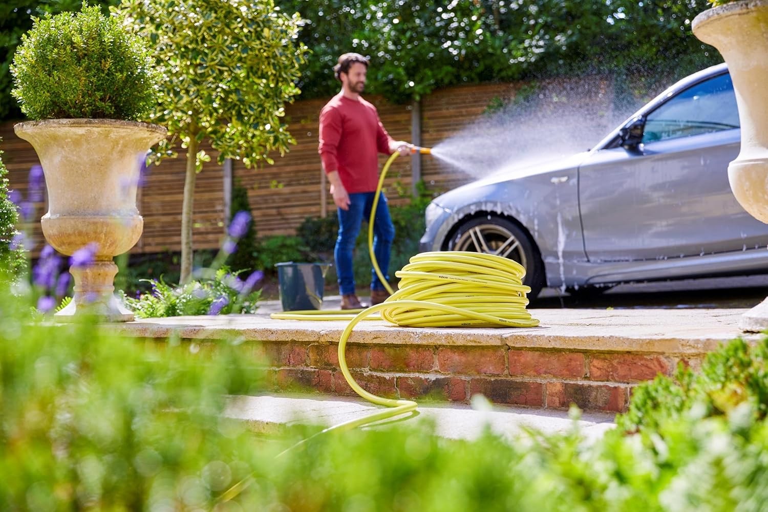 Hozelock Ultimate 12.5mm x 30m Recycled PVC Garden Hose