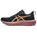 ASICS Women's GT-1000 14 Running Shoes Black Vivid Coral Size 5