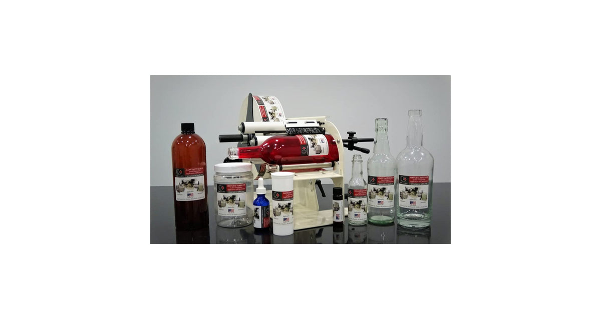 Take-a-Label TAL-1100MR Manual Round Bottle Label Applicator