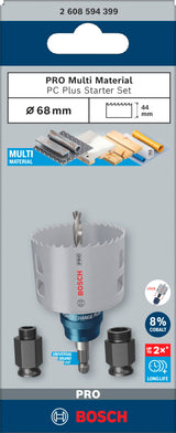 Bosch 5X PRO Multi Material Power Change Plus Starter Set Hole Saw Kit