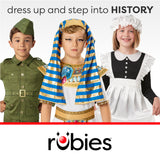 Rubies Tudor Girl Costume Fancy Dress Red Blue White 8-10 Years