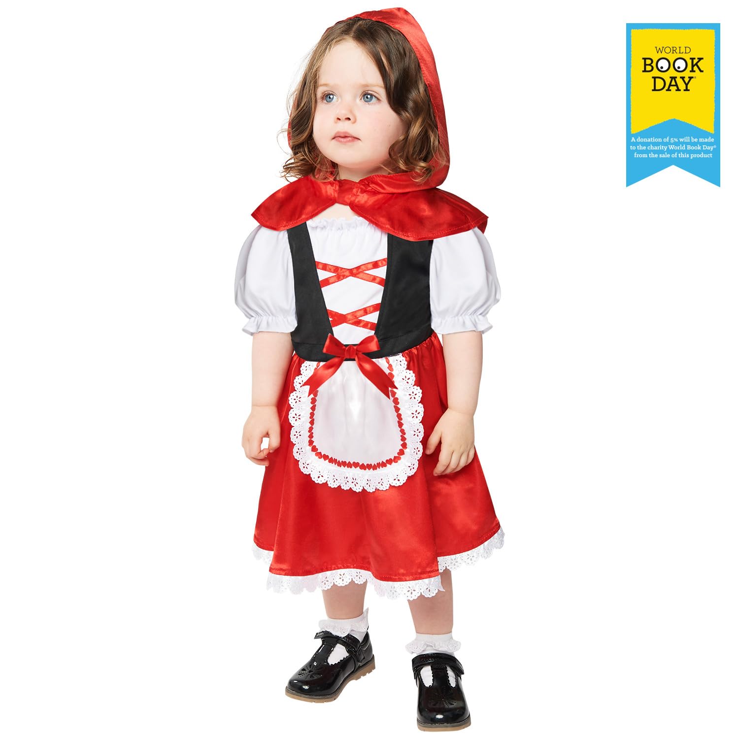 Amscan Girls Red Riding Hood Fancy Dress Costume 8-10 Years