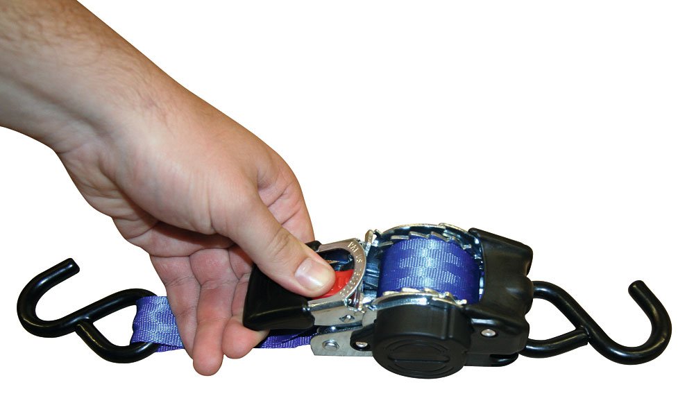 Kerbl Automatic Lashing Strap with Winding Function 1.8m, 25mm up-to 600kg