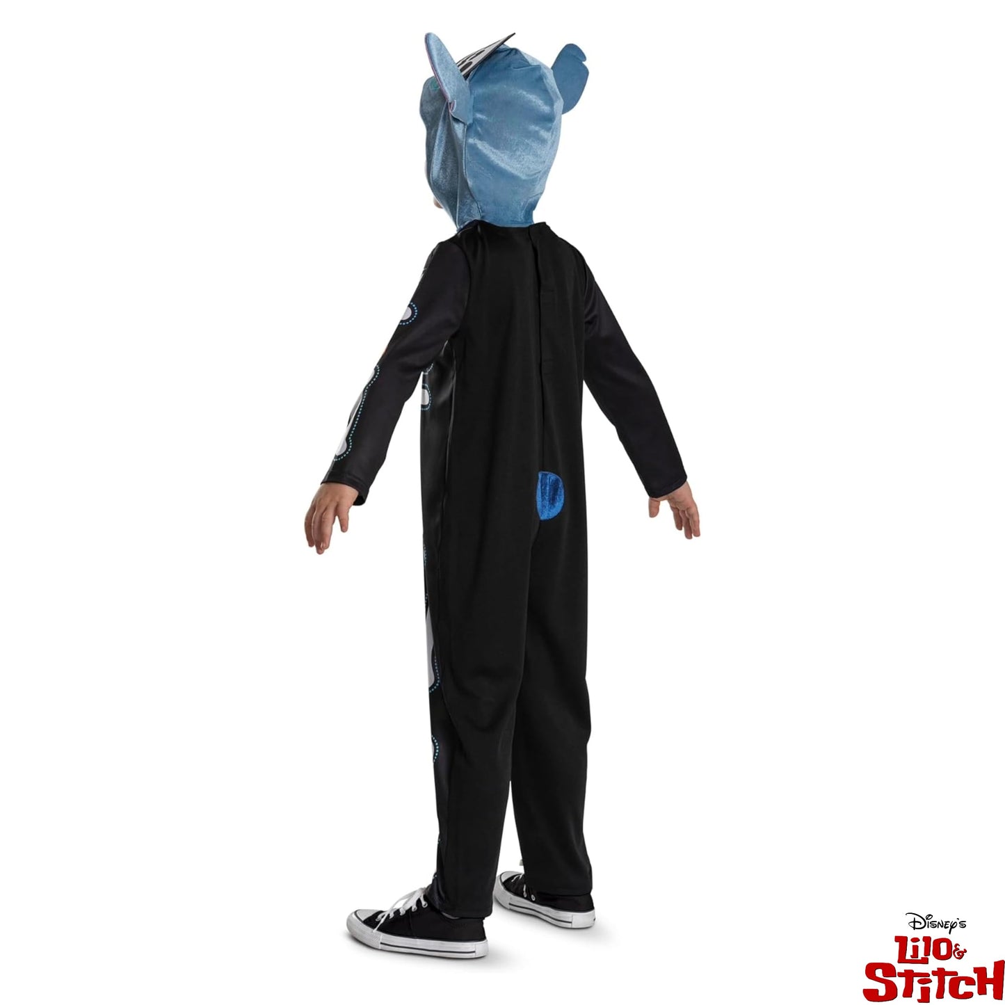 Disney Lilo & Stitch Skeleton Stitch Fancy Dress Costume Child Unisex
