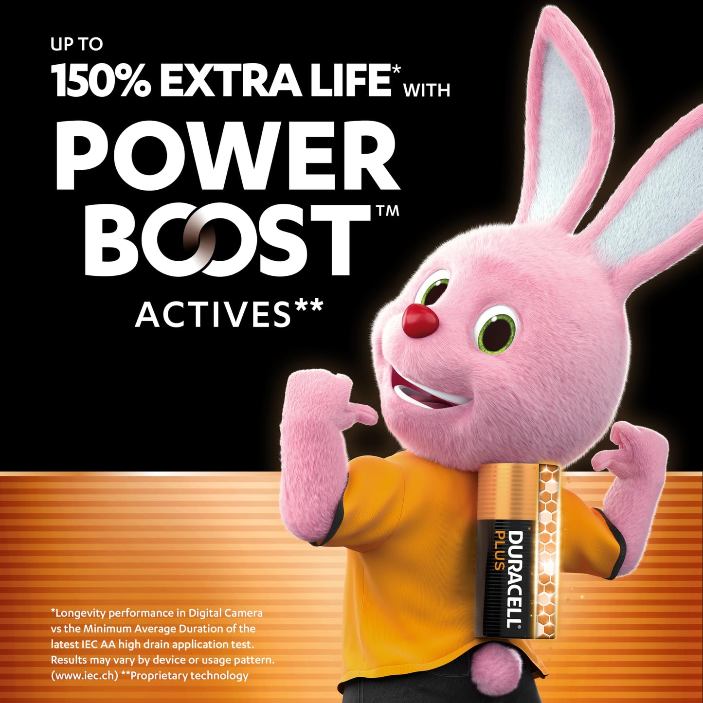 Duracell Plus AA Alkaline Batteries 36 Pack - 150% Extra Life, Power Boost