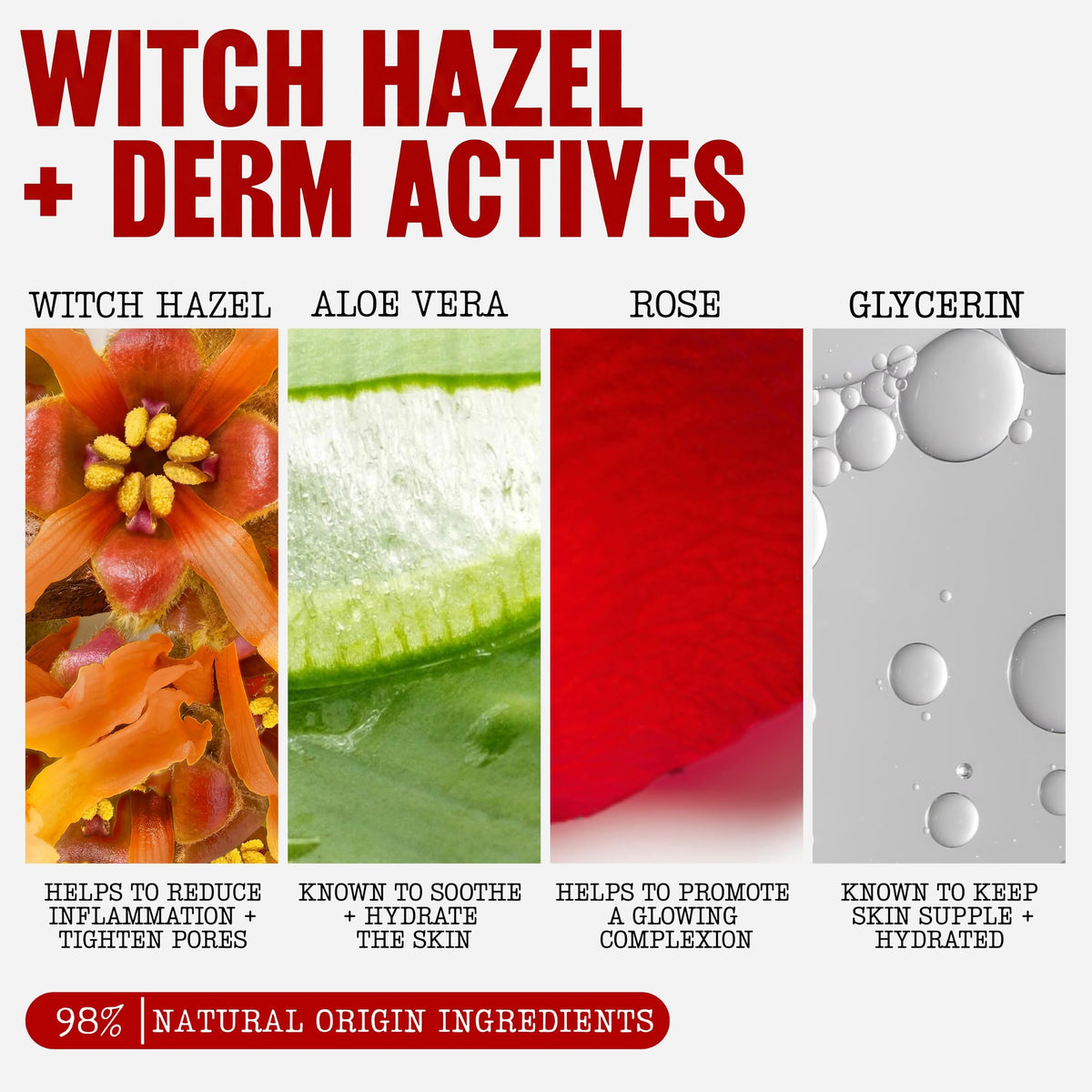 Thayers Rose Petal Witch Hazel Facial Toner With Aloe Vera 355ml - Alcohol-Free & All Skin Types